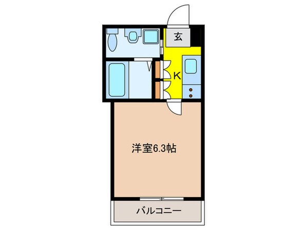 クレア　ラ・クーオの物件間取画像